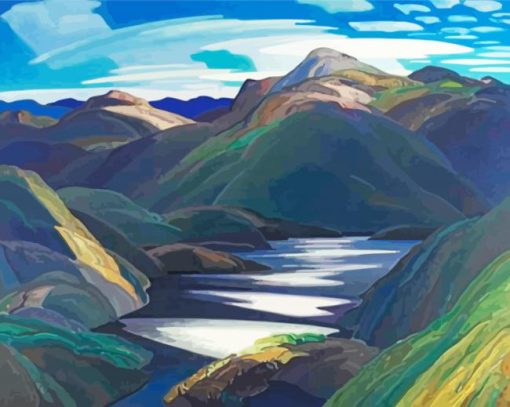 Light And Shadow By Franklin Carmichael Diamond Painting