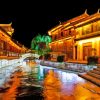 Lijiang Old Town At Night Diamond Painting