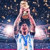 Lionel Messi Argentina World Cup Diamond Painting