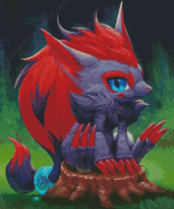 Little Zoroark Pokemon Diamond Painting