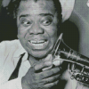 Louis Armstrong Diamond Painting