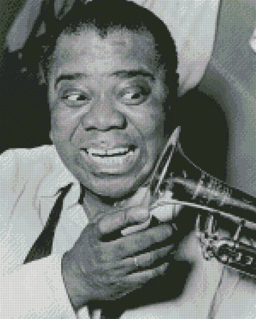 Louis Armstrong Diamond Painting