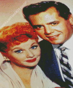 Lucy And Ricky Diamond Painting