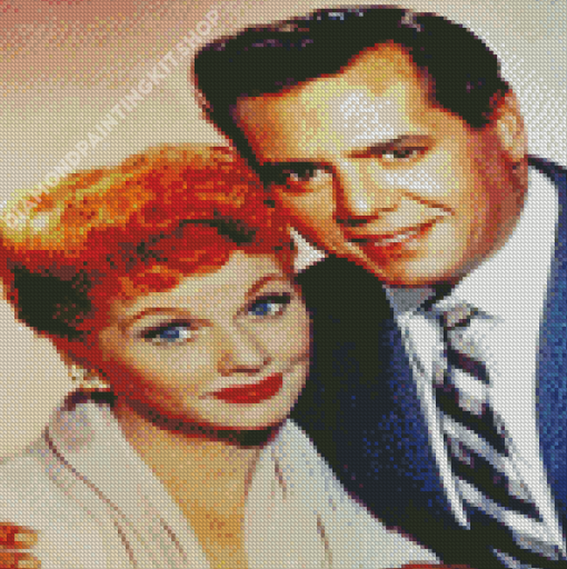 Lucy And Ricky Diamond Painting