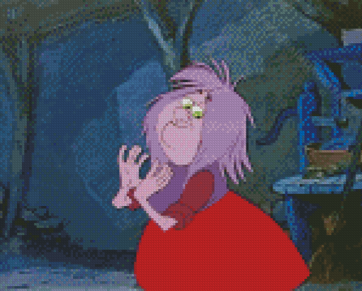 Madam Mim Disney Old Witch Diamond Painting