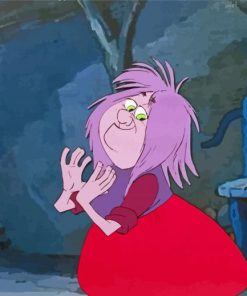 Madam Mim Disney Old Witch Diamond Painting