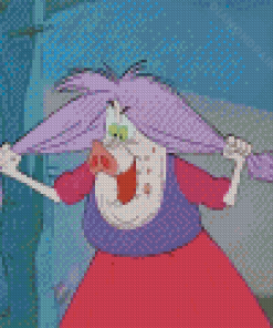 Madam Mim Pig Diamond Painting