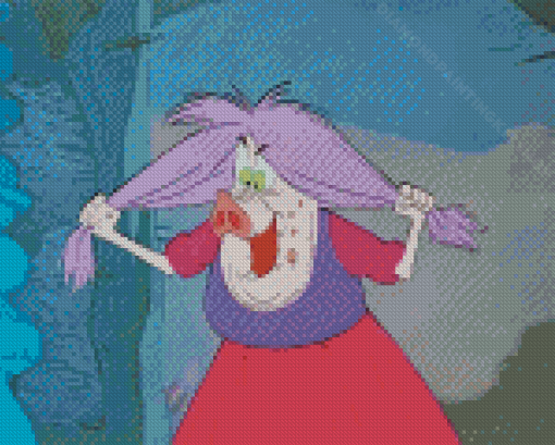 Madam Mim Pig Diamond Painting