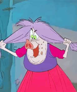 Madam Mim Pig Diamond Painting