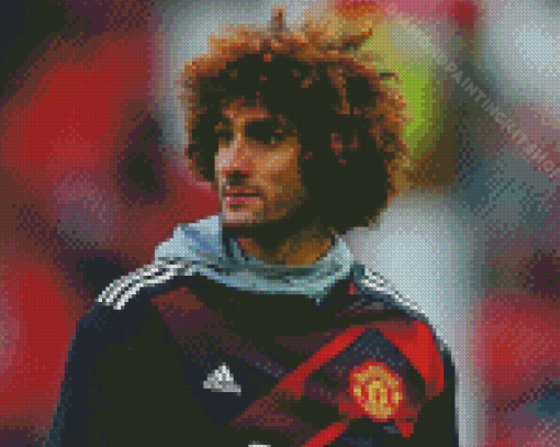 Manchester United Player Marouane Fellaini Diamond Painting