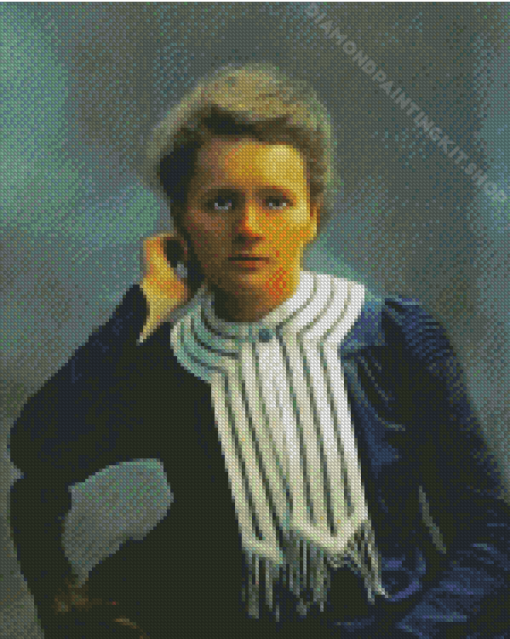 Marie Curie Portrait Diamond Painting