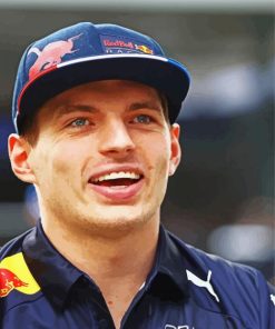 Max Verstappen Diamond Painting