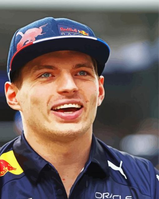 Max Verstappen Diamond Painting