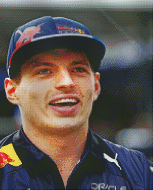 Max Verstappen Diamond Painting