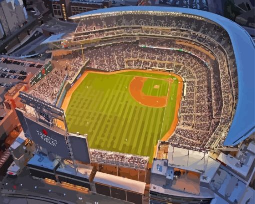 Minnesota Twins Stadium Diamond Painting