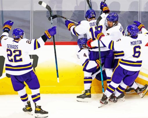 Minnesota State Hockey Team Diamond Painting