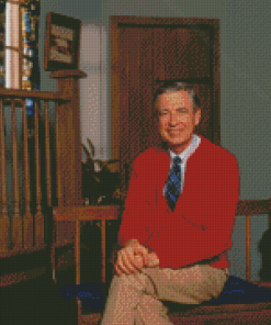 Mister Rogers Diamond Painting