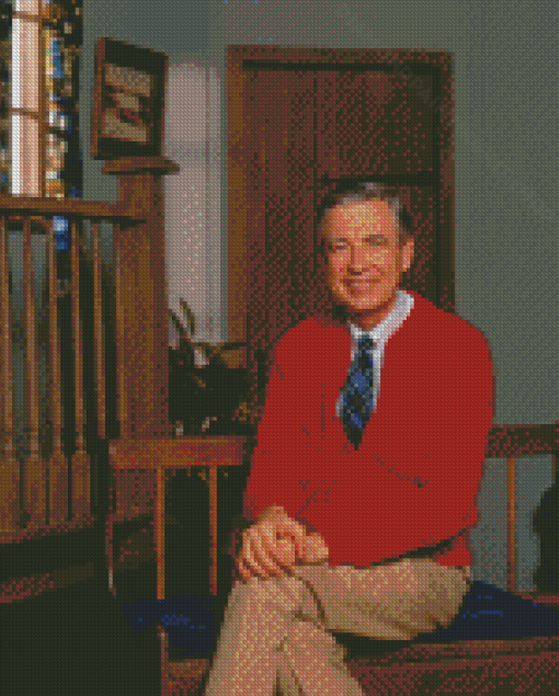 Mister Rogers Diamond Painting