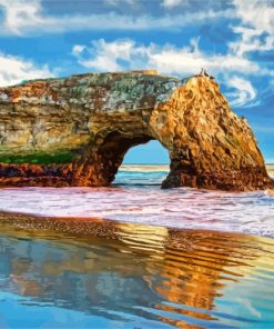 Natural Bridges Monterey Bay Diamond Painting