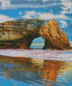 Natural Bridges Monterey Bay Diamond Painting