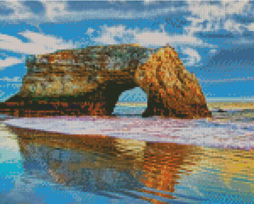 Natural Bridges Monterey Bay Diamond Painting