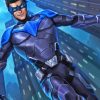 Nightwing Hero Diamond Painting