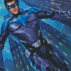 Nightwing Hero Diamond Painting