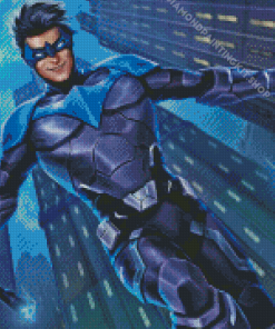 Nightwing Hero Diamond Painting