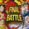 One Piece Final Battle Koby And Luffy Diamond Painting