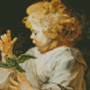 Peter Paul Rubens Boy With Bird Diamond Painting