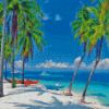 Philippines Cebu Beach Diamond Painting