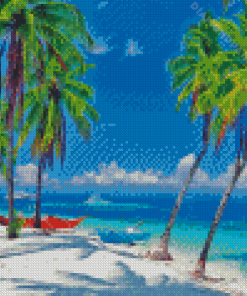 Philippines Cebu Beach Diamond Painting