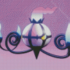 Pokemon Chandelure Diamond Painting