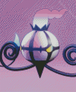 Pokemon Chandelure Diamond Painting