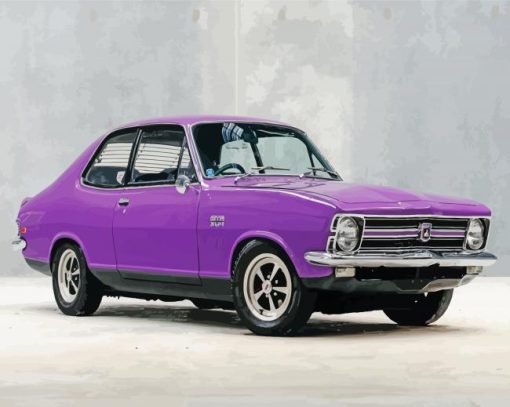 Purple Holden Torana Diamond Painting