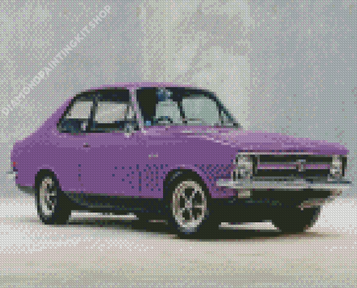 Purple Holden Torana Diamond Painting