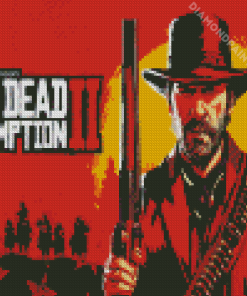 Red Dead Redemption 2 Diamond Painting