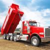 Red Dump Truck Diamond Painting