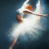 Red Haired Lady Ballet Dancer Diamond Painting