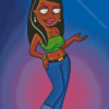 Roberta From The Cleveland Show Diamond Painting