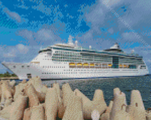 Royal Caribbean Cruise Ship Diamond Painting