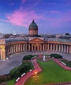 Russia Kazan Cathedral Diamond Painting