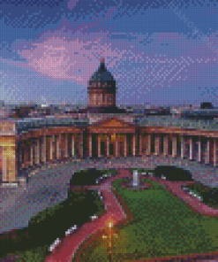 Russia Kazan Cathedral Diamond Painting