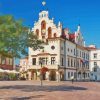 Rzeszow Ancient Town Hall Diamond Painting