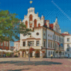 Rzeszow Ancient Town Hall Diamond Painting