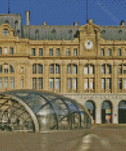 Saint Lazare Station Diamond Painting