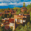 Santa Fe Houses Diamond Painting