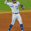 Santiago Espinal Toronto Blue Jays Diamond Painting