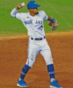 Santiago Espinal Toronto Blue Jays Diamond Painting