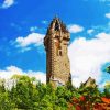 Scotland Tower The National Wallace Monument Stirling Diamond Painting